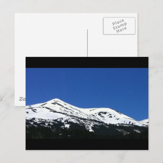Colorado Rockies - Breckenridge Colorado Briefkaart (Voorkant / Achterkant)