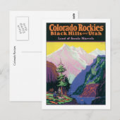 Colorado Rockies Briefkaart (Voorkant / Achterkant)