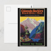 Colorado rockies briefkaart (Voorkant / Achterkant)