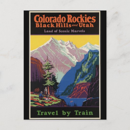 Colorado rockies briefkaart (Voorkant)