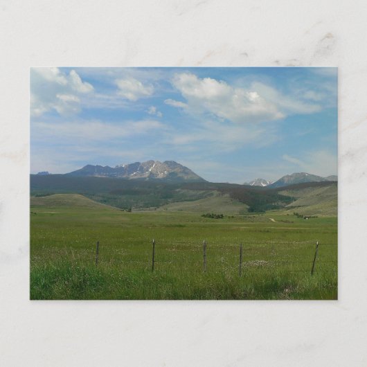 Colorado Rockies Briefkaart (Voorkant)