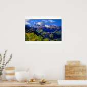 Colorado Rockies in de Herfst Poster (Keuken)