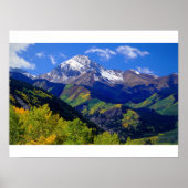 Colorado Rockies in de Herfst Poster (Voorkant)