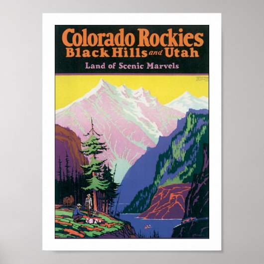 Colorado Rockies Poster (Voorkant)