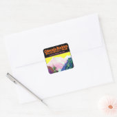 Colorado Rockies Vierkante Sticker (Envelop)