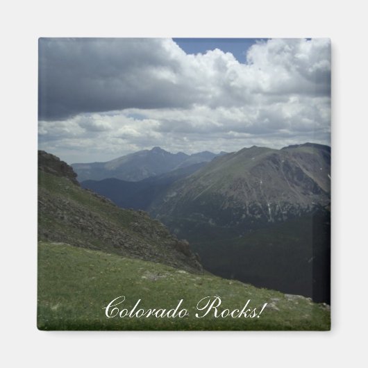 Colorado Rocks! Magneet (Voorkant)