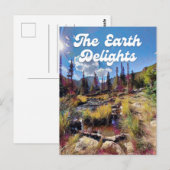 Colorado Rocky Mountain Creek Briefkaart (Voorkant / Achterkant)