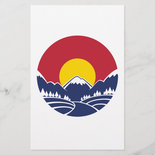 Colorado Rocky Mountain Emblem (Voorkant)