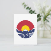 Colorado Rocky Mountain Emblem Briefkaart (Staand voorkant)