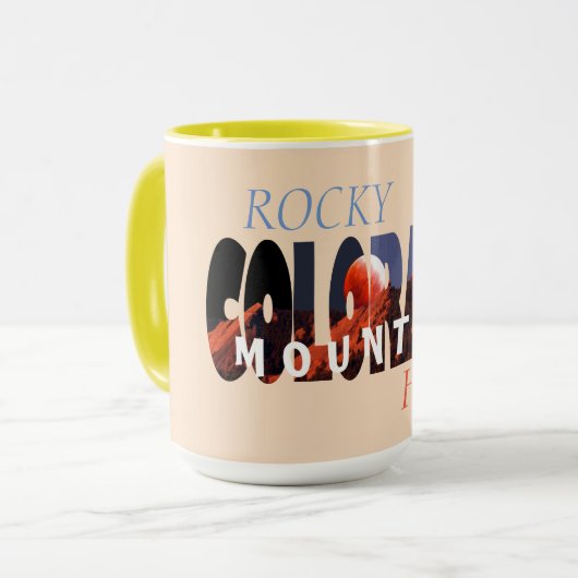 Colorado - Rocky Mountain High Mok (Voorkant links)