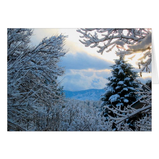 Colorado Rocky Mountain Snow (Voorkant Horizontaal)