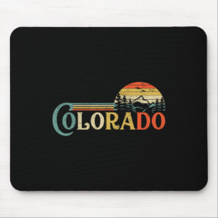 Colorado Rocky Mountain Sun Boulder Wandelgeschenk Muismat