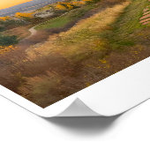 Colorado Rocky Mountain Sunset Design Poster (Hoek)