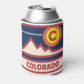 Colorado Rocky Mountains Blikjeskoeler (Blikje Achterkant)