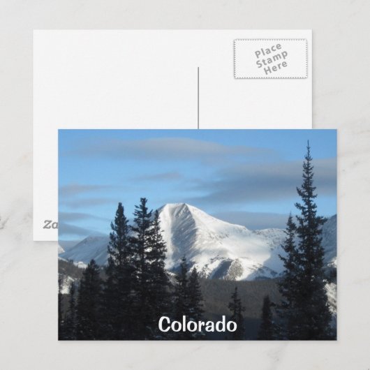 Colorado, Rocky Mountains Briefkaart (Voorkant / Achterkant)