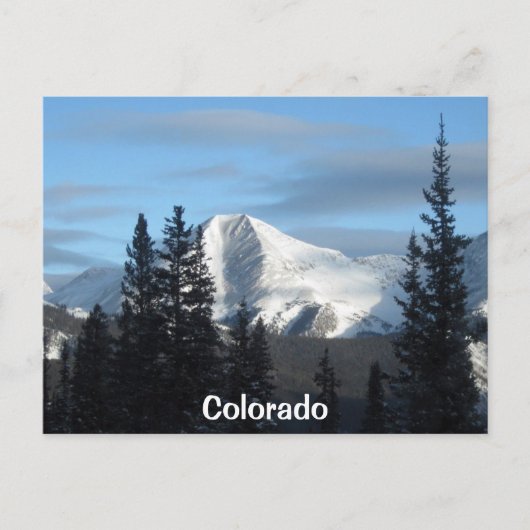 Colorado, Rocky Mountains Briefkaart (Voorkant)