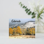 Colorado Rocky Mountains Briefkaart (Staand voorkant)