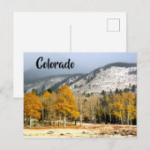 Colorado Rocky Mountains Briefkaart (Voorkant / Achterkant)