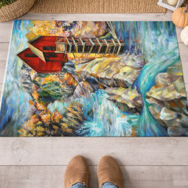 Colorado Rocky Mountains Crystal Mill Deurmat