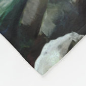 Colorado Rocky Mountains Crystal Mill Fleece Deken (Hoek)