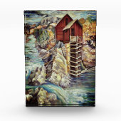 Colorado Rocky Mountains Crystal Mill Fotoblokken (Voorkant)