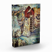 Colorado Rocky Mountains Crystal Mill Fotoblokken (Links)