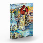 Colorado Rocky Mountains Crystal Mill Fotoblokken (Links)