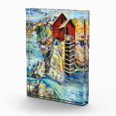 Colorado Rocky Mountains Crystal Mill Fotoblokken (Rechts)