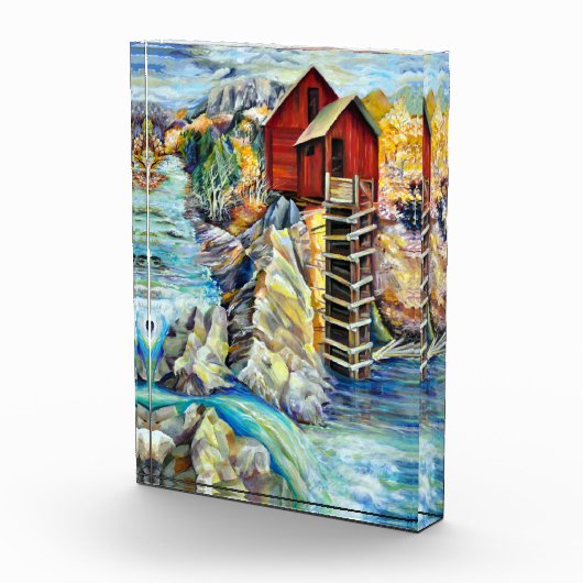 Colorado Rocky Mountains Crystal Mill Fotoblokken (Rechts)