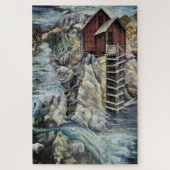 Colorado Rocky Mountains Crystal Mill Legpuzzel (Verticaal)