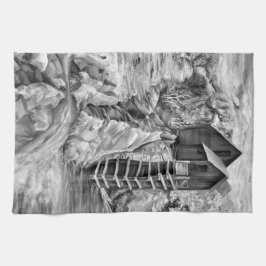 Colorado Rocky Mountains Crystal Mill Theedoek