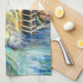 Colorado Rocky Mountains Crystal Mill Theedoek (Quarter Fold)