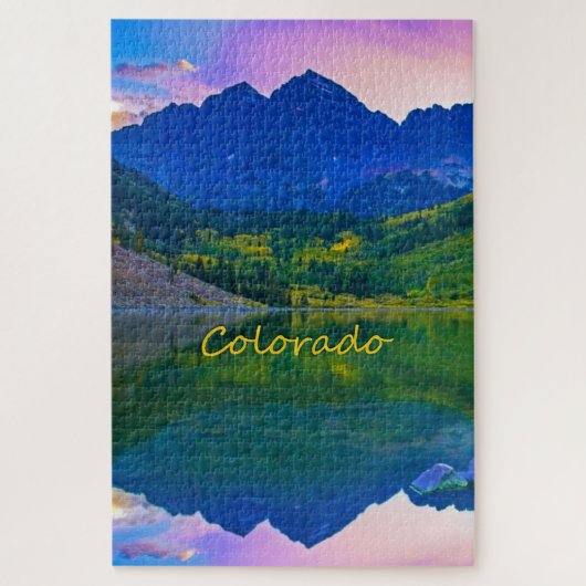 Colorado Rocky Mountains en Lake Legpuzzel (Verticaal)