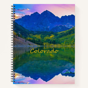 Colorado Rocky Mountains en Lake Notitieboek