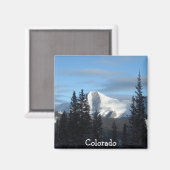 Colorado, Rocky Mountains Magneet (Voorkant / Achterkant)