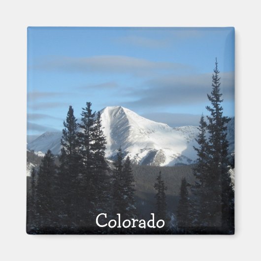 Colorado, Rocky Mountains Magneet (Voorkant)