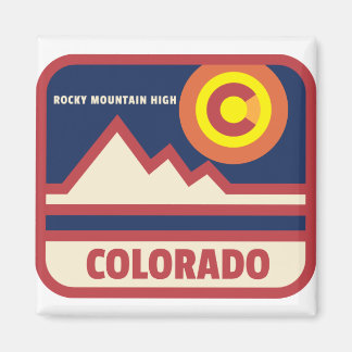 Colorado Rocky Mountains Magneet
