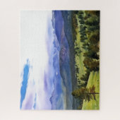 Colorado Rocky Mountains Meadow Art Puzzel (Verticaal)