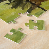 Colorado Rocky Mountains Meadow Art Puzzel (Zijkant)