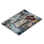 Colorado Rocky Mountains Monogram Notitieboek (Linkerzijde)