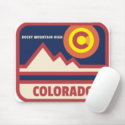 Colorado Rocky Mountains Muismat (Met muis)