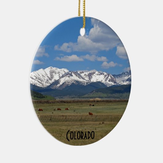 Colorado Rocky Mountains Ornament (Rechts)