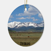 Colorado Rocky Mountains Ornament (Links)