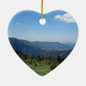 Colorado Rocky Mountains Panorama Keramisch Ornament (Achterkant)