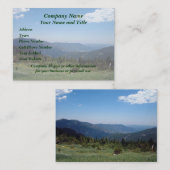 Colorado Rocky Mountains Panorama Visitekaartje (Voorkant / Achterkant)