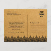 Colorado Rocky Mountains Save the Date Kaart (Achterkant)