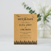 Colorado Rocky Mountains Save the Date Kaart (Staand voorkant)