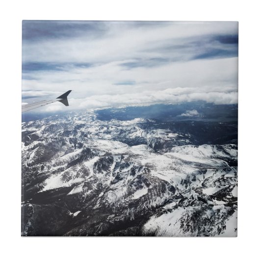 Colorado Rocky Mountains Tegeltje (Voorkant)