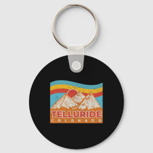 Colorado Rocky Mountains Telluride Skien Wandelen Sleutelhanger