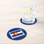 Colorado Ronde Kartonnen Onderzetter (Insitu)
